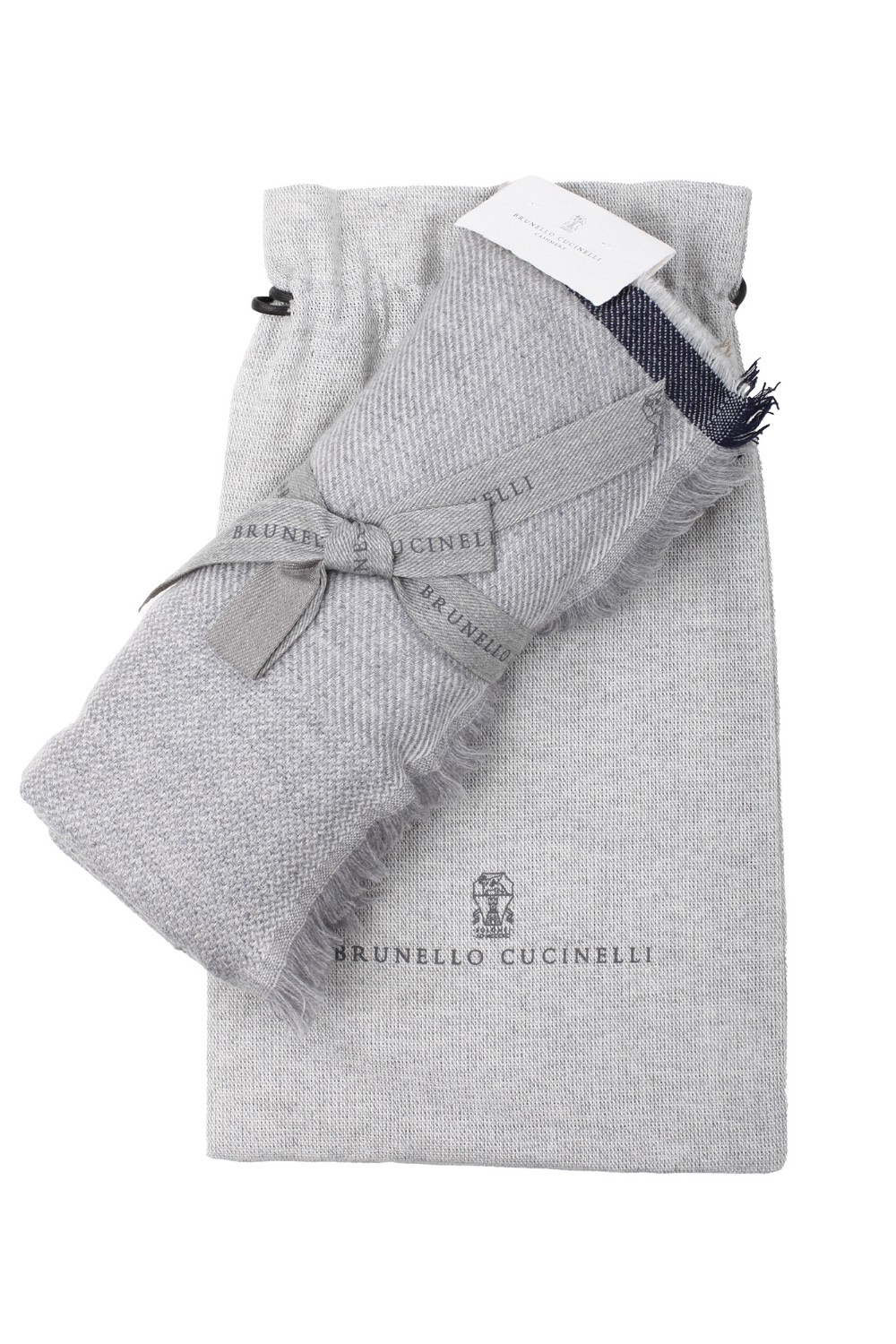 shop BRUNELLO CUCINELLI  Sciarpa: Brunello Cucinelli sciarpa in diagonale di lana e cashmere con bordo rigato.
La sciarpa misura circa 45 cm in larghezza e 170 cm in lunghezza.
Composizione: 80% LANA, 20% CASHMERE.
Made in Italy.. MSC665OR-CH028 number 901004